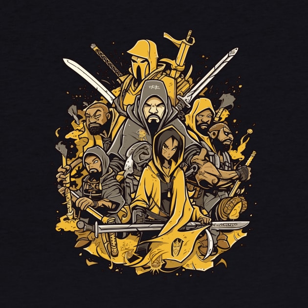 wutang shaolin warrior by Cherryhell Visual Project